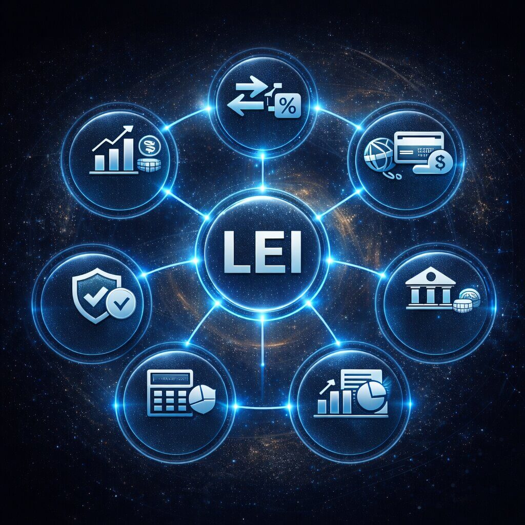 LEI-koodin käyttötapaukset rahoitusmarkkinoilla, maksuissa, raportoinnissa ja kansainvälisessä liiketoiminnassa